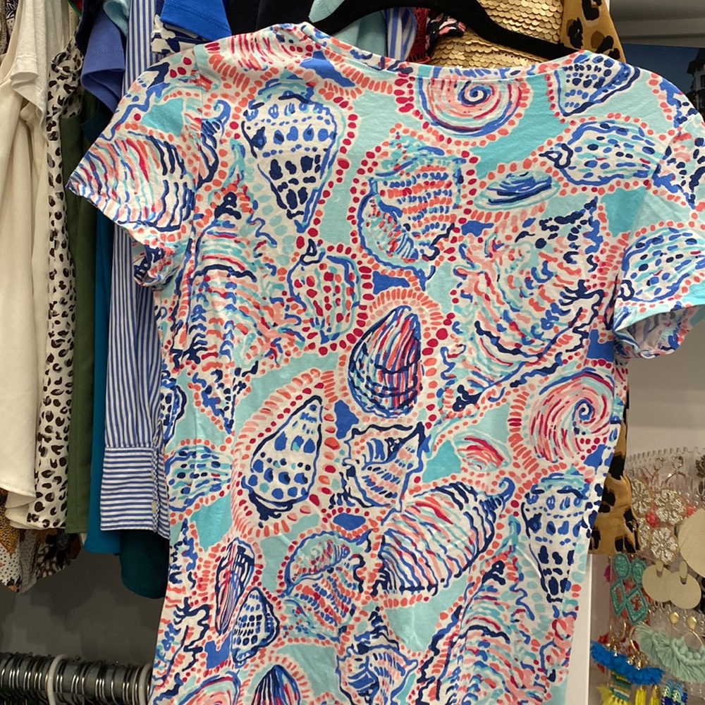 Lilly shell cotton tee - Picture 3 of 4